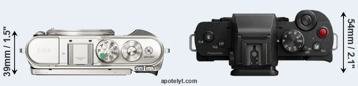 Compare E-PL9 versus G110 top