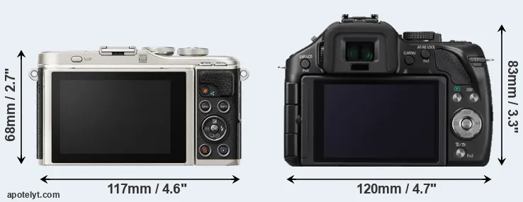 Comparison E-PL9 or G5 rear