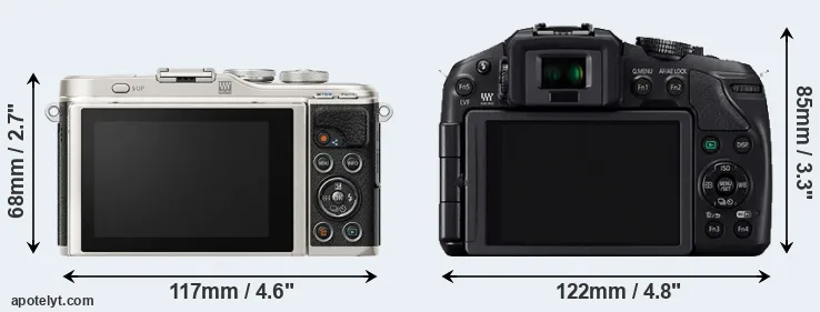 Comparison E-PL9 or G6 rear