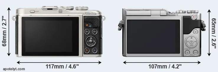 Comparison E-PL9 or GX850 rear
