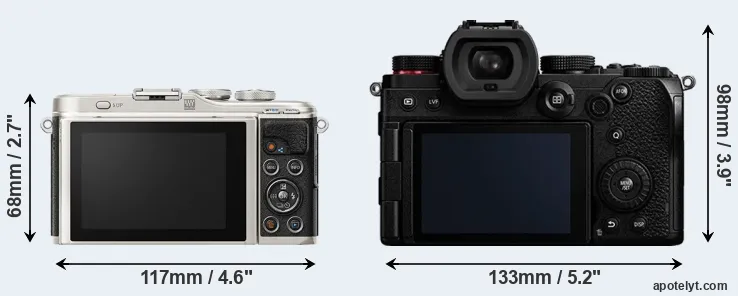 Comparison E-PL9 or S5 rear