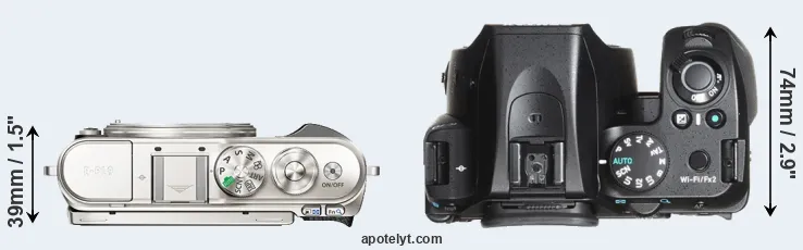 Compare E-PL9 versus K-70 top