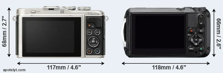 Comparison E-PL9 or WG-6 rear