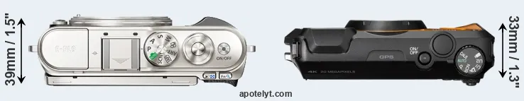 Compare E-PL9 versus WG-6 top