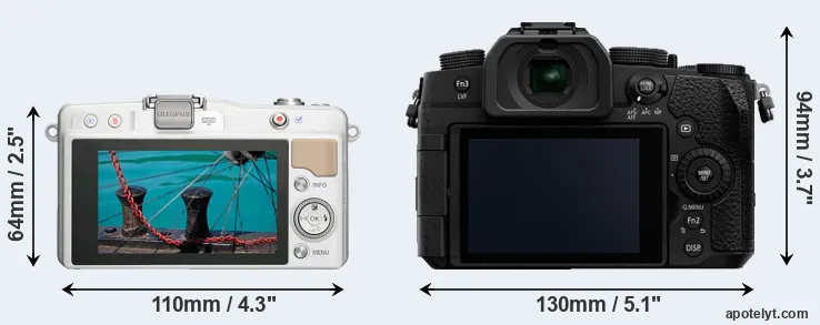 Comparison E-PM2 or G90 rear