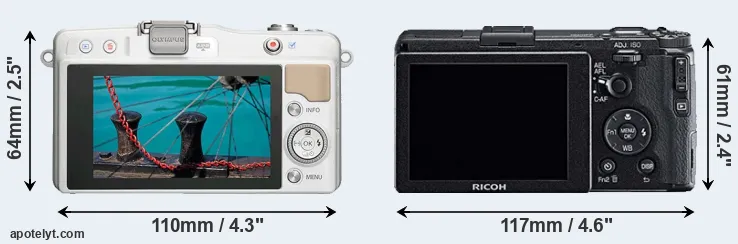 Comparison E-PM2 or GR rear