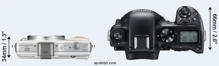 Compare E-PM2 versus NX1 top