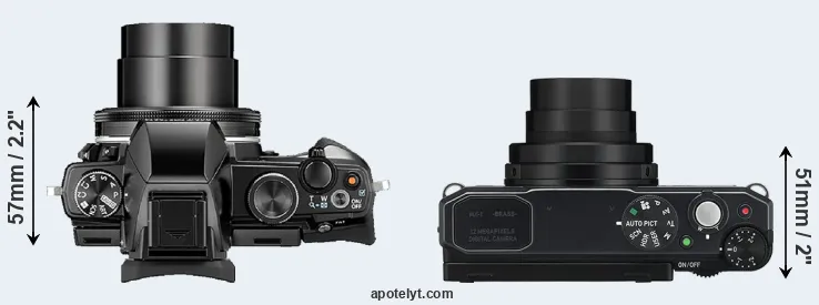 Compare Stylus 1 versus MX-1 top