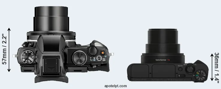 Compare Stylus 1 versus HX80 top