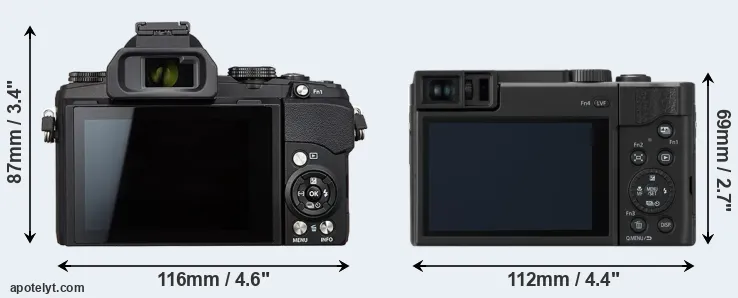 Comparison Stylus 1s or ZS80 rear