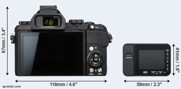 Comparison Stylus 1s or RX0 II rear