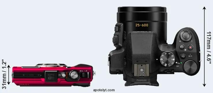 Compare TG-4 versus FZ300 top