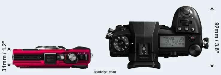 Compare TG-4 versus G9 top