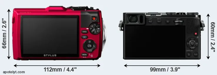 Comparison TG-4 or GM5 rear