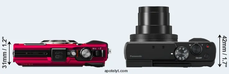 Compare TG-4 versus ZS80 top