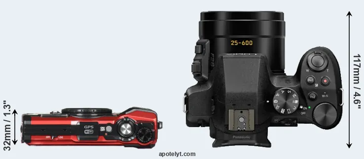 Compare TG-5 versus FZ300 top