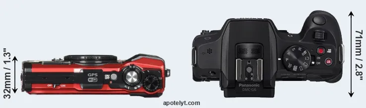 Compare TG-5 versus G6 top