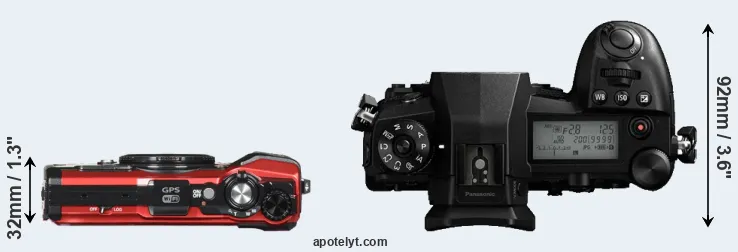 Compare TG-5 versus G9 top