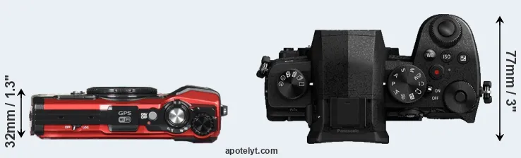 Compare TG-5 versus G95 top