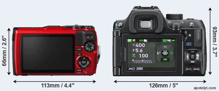 Comparison TG-5 or K-70 rear