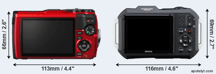 Comparison TG-5 or WG-1000 rear