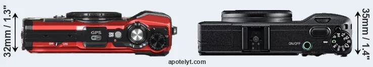 Compare TG-5 versus GR top