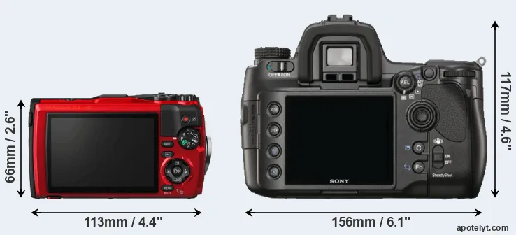 Comparison TG-5 or A900 rear