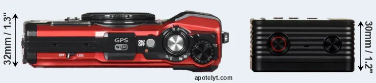 Compare TG-5 versus RX0 top