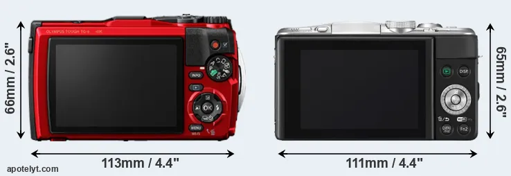 Comparison TG-6 or GF6 rear
