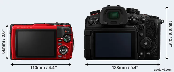 Comparison TG-6 or GH6 rear