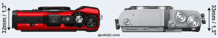 Compare TG-6 versus GX800 top
