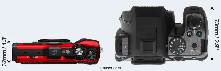 Compare TG-6 versus K-S2 top