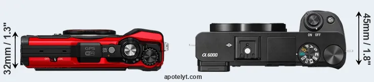 Compare TG-6 versus A6000 top