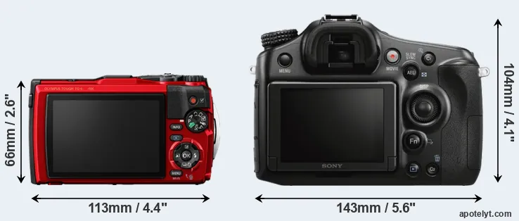 Comparison TG-6 or A68 rear