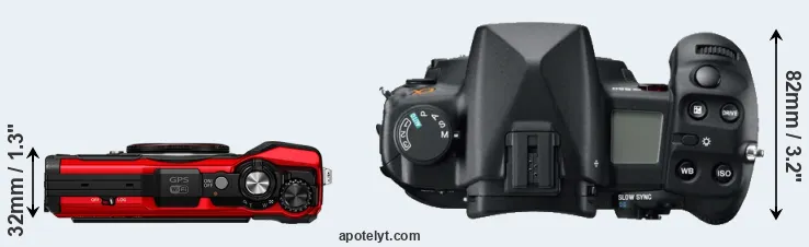 Compare TG-6 versus A850 top