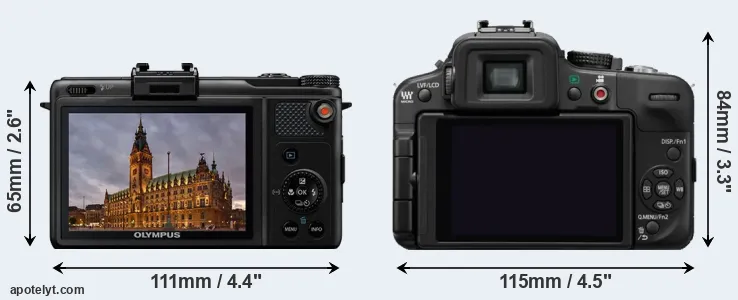 Comparison XZ-1 or G3 rear