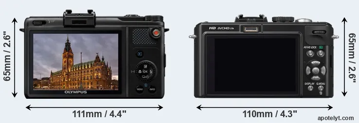 Comparison XZ-1 or LX5 rear