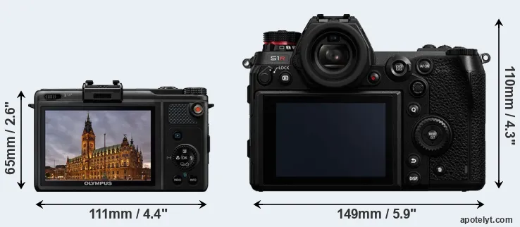 Comparison XZ-1 or S1R rear
