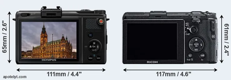 Comparison XZ-1 or GR rear