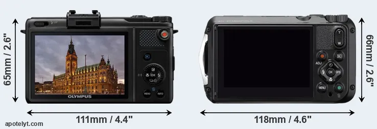 Comparison XZ-1 or WG-6 rear