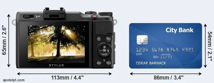XZ-2 and credit card rear side