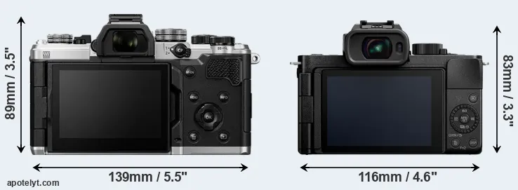 Comparison OM-3 or G100 rear