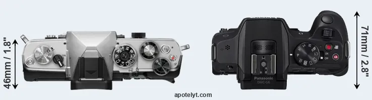 Compare OM-3 versus G6 top