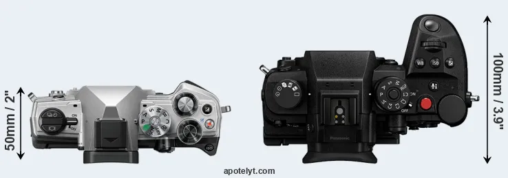 Compare OM-5 versus GH7 top