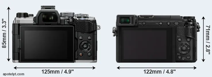 Comparison OM-5 or GX80 rear