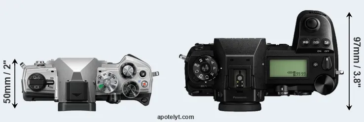 Compare OM-5 versus S1 top