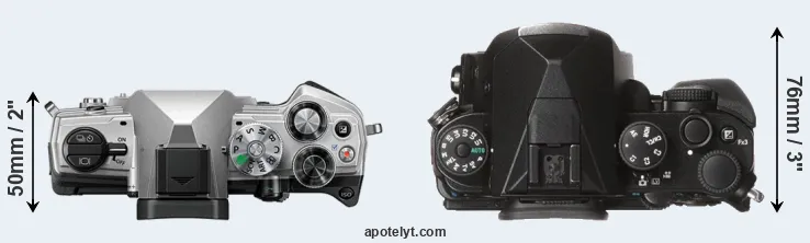 Compare OM-5 versus KP top
