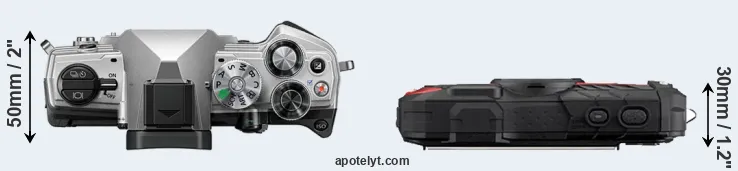 Compare OM-5 versus WG-60 top