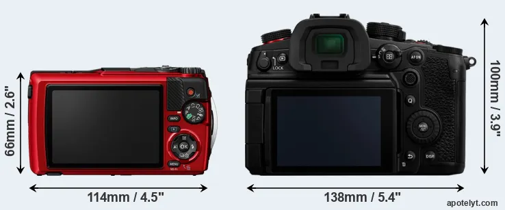 Comparison TG-7 or GH7 rear