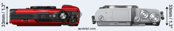 Compare TG-7 versus GX800 top